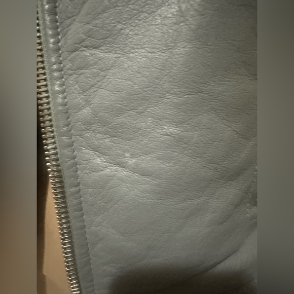 Balenciaga Biker Woman Leather Jacket - Picture 4 of 12